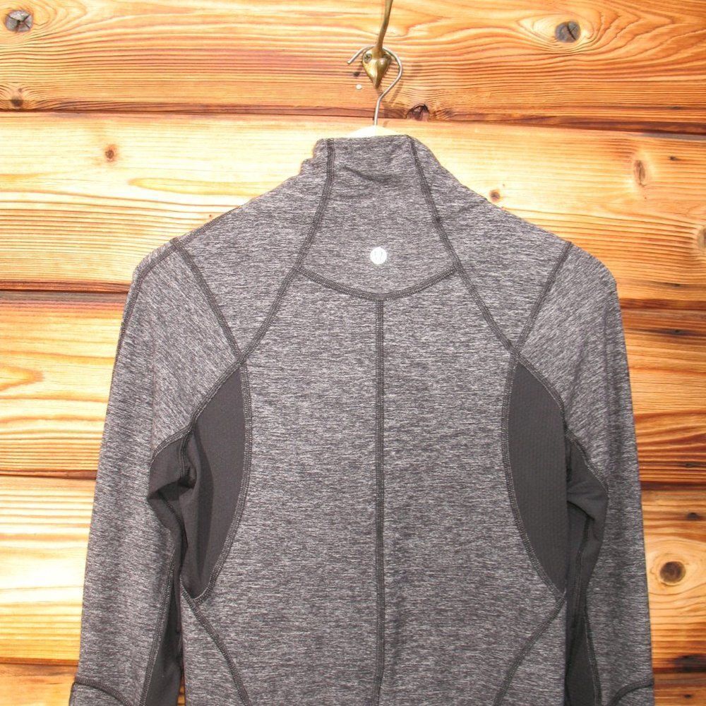 Lululemon Run Dash Halpf Zip Pullover Static Blac… - image 6